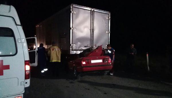ДТП под Симферополем в районе поселка Аграрное. 5 мая 2018