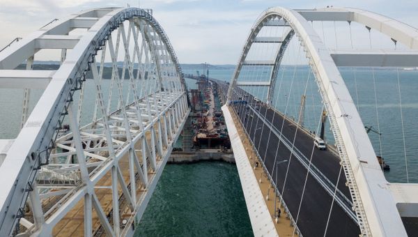 Строительство Крымского моста