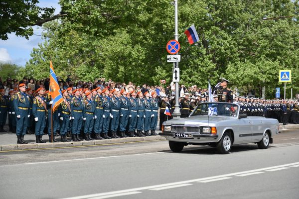 Военный парад в Севастополе. 9 мая 2018