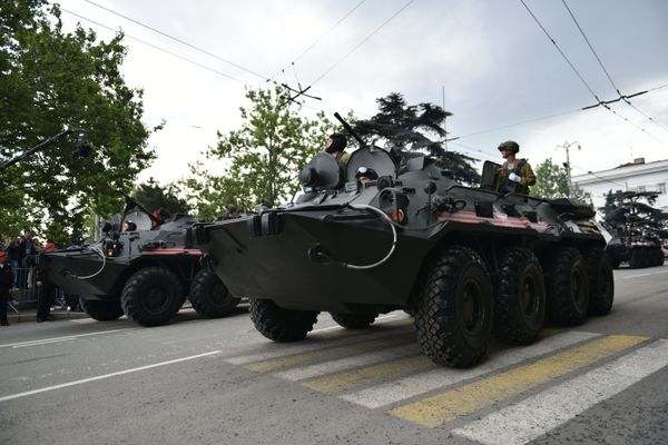 Военный парад в Севастополе. 9 мая 2018