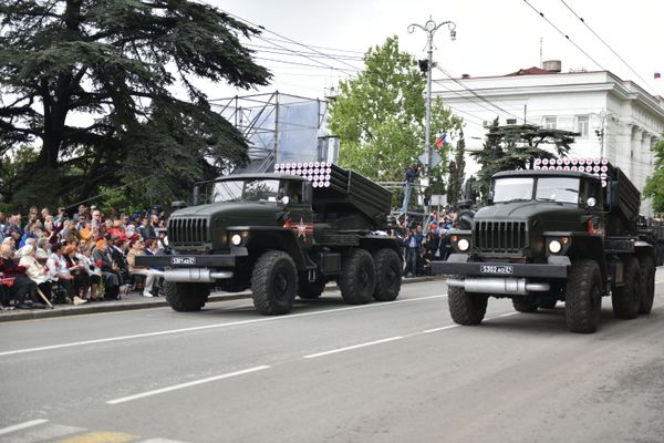 Военный парад в Севастополе. 9 мая 2018