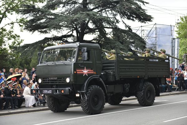 Военный парад в Севастополе. 9 мая 2018