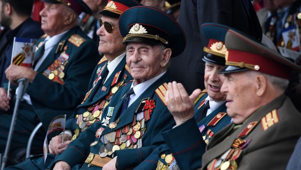 Ветераны Великой Отечественной войны в Симферополе