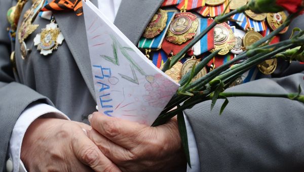 Празднование Дня Победы в Москве