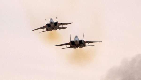 Истребители F-15. Архивное фото