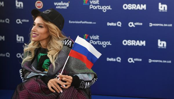 Певица Юлия Самойлова (Россия) на церемонии открытия 63-го международного конкурса песни Евровидение - 2018 в Лиссабоне