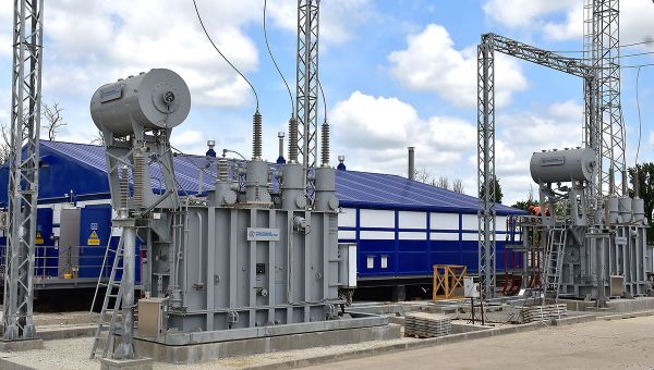 Подстанция 110 кВ Аэропорт, построенная для аэропорта Симферополь