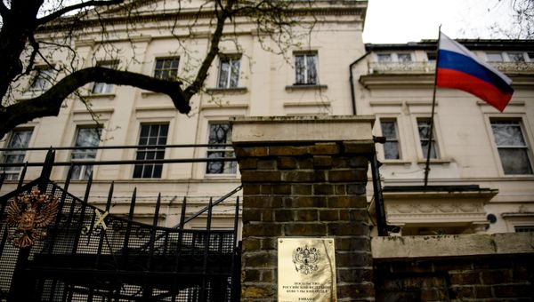 Здание российского посольства в Лондоне