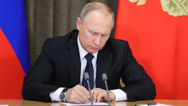 Президент РФ Владимир Путин. Архивное фото