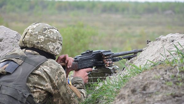 Украинский военнослужащий