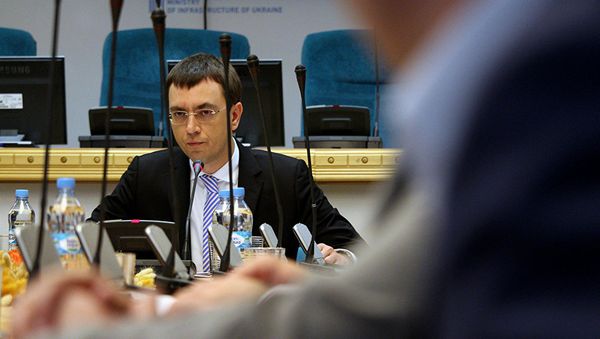 Министр инфраструктуры Украины Владимир Омелян. Архивное фото