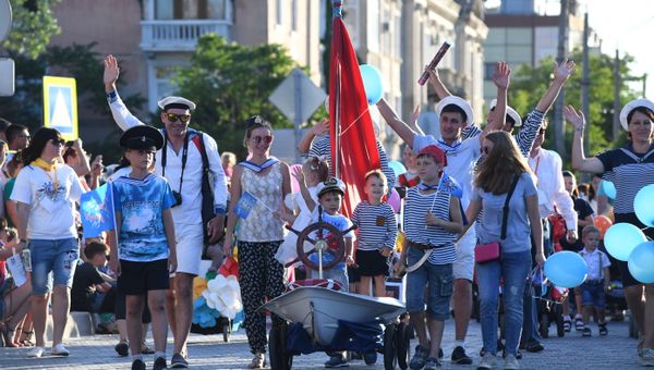 Детский карнавал в Евпатории