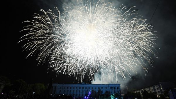 Фейерверк в честь 234-летия Симферополя