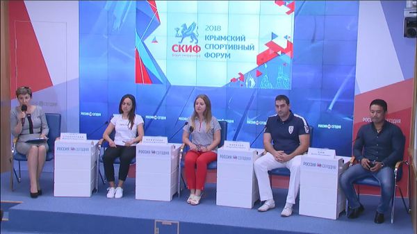 Пресс-конференция Крым на спортивной карте России