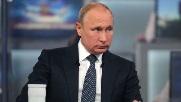 Прямая линия с президентом России Владимиром Путиным
