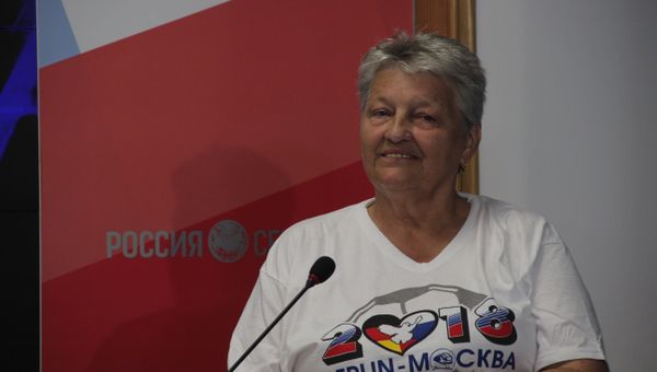 Участница проекта Поезд дружбы Берлин – Москва-2018 Хана Хёне