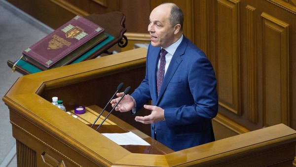 Председатель Верховной рады Украины Андрей Парубий