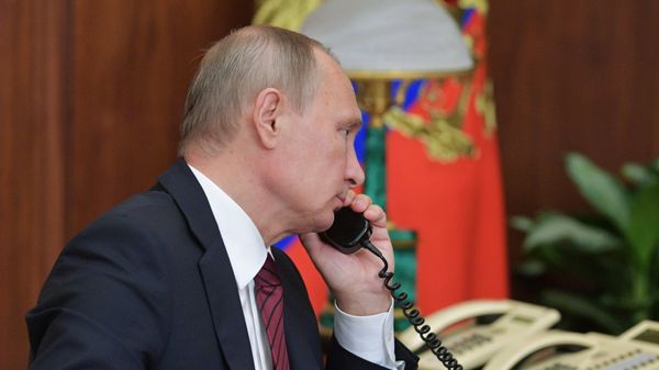 Президент РФ В. Путин 