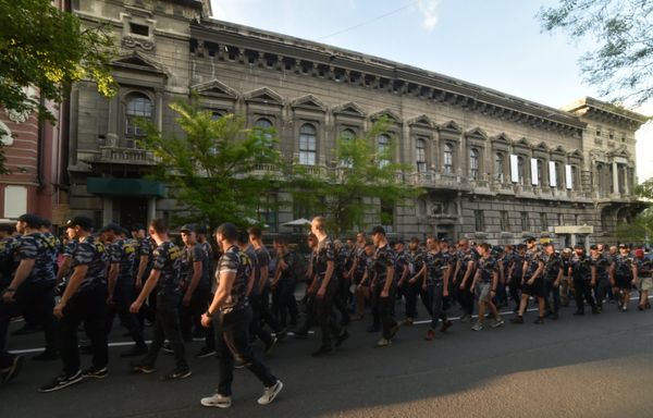 Марш националистов в Одессе Марш националистов в Одессе