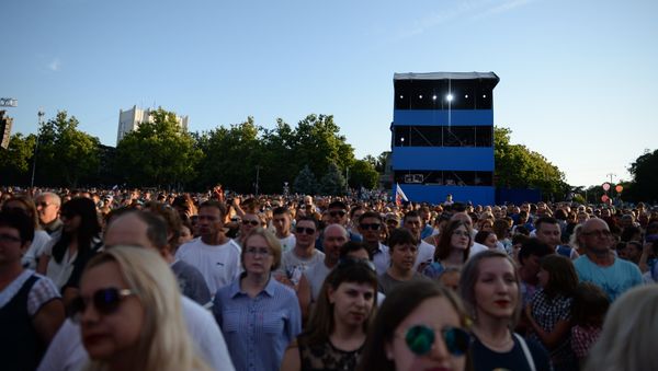 Гости праздничного концерта, посвященного 235-летию Севастополя