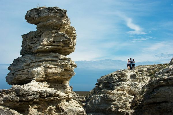 Природный парк Тарханкутский в Крыму
