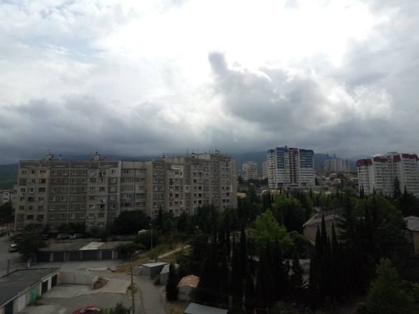 Непогода в Алуште. 17 июня 2018