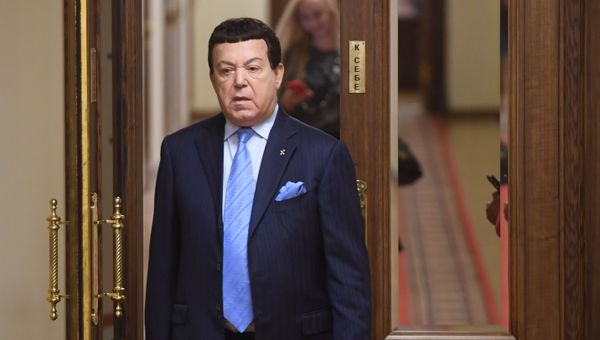 Депутат Государственной Думы РФ, певец Иосиф Кобзон