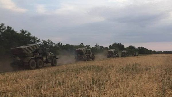 Украина провела военные учения на границе с Крымом
