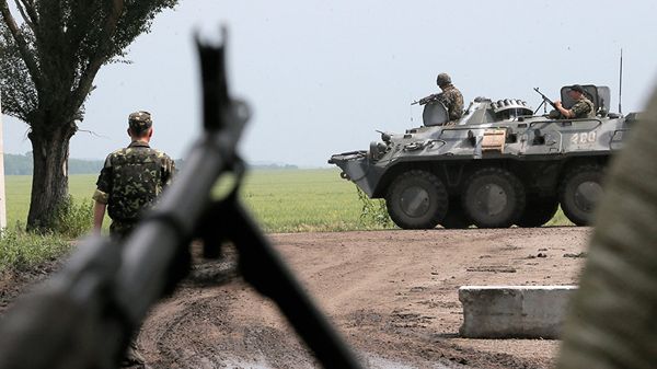 Украинские военные в Донбассе Украинские военные в Донбассе