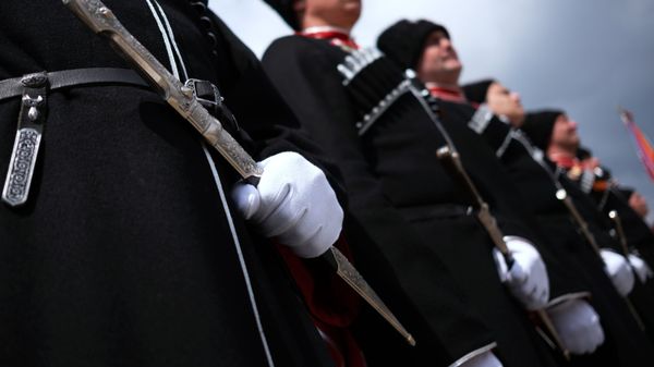 Парад казачьего войска
