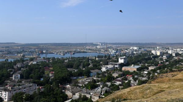 Вид на Керчь