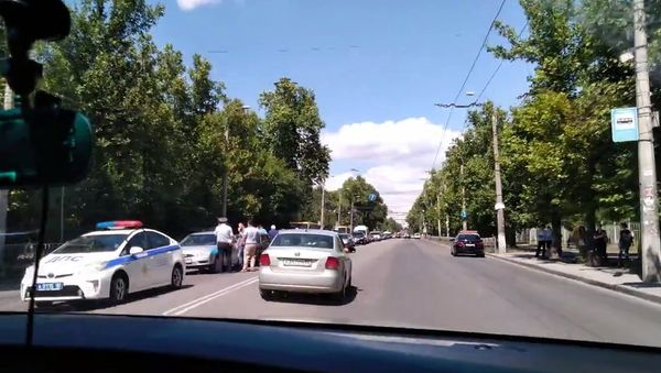 ДТП с участием четырех автомобилей в Симферополе. 4 июня 2018 ДТП с участием четырех автомобилей в Симферополе. 4 июня 2018