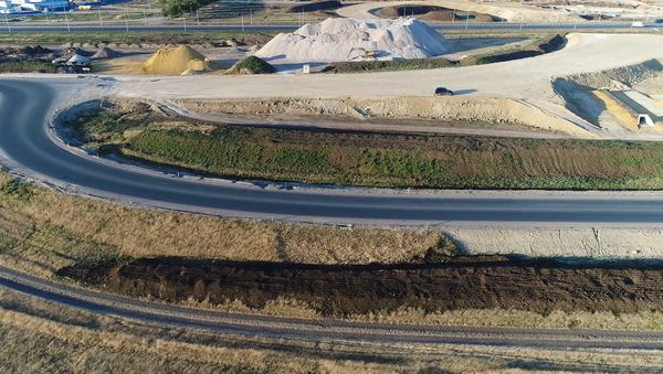 Строительство дороги Красноперекопск – Армянск