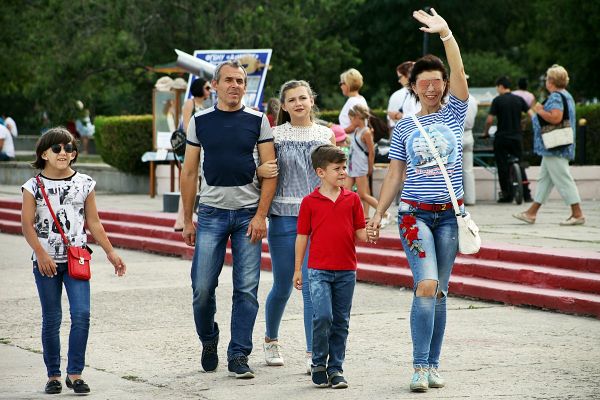 Празднование Дня рыбака в Керчи