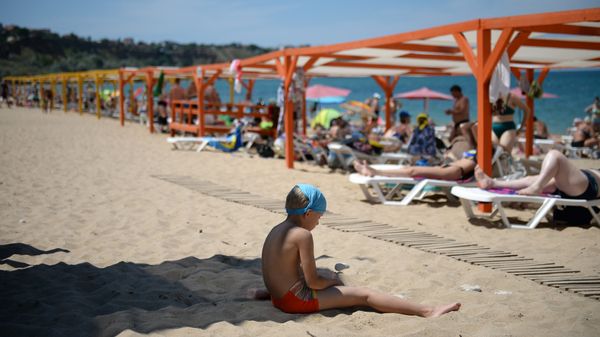 Пляж Учкуевка в Севастополе Пляж Учкуевка в Севастополе