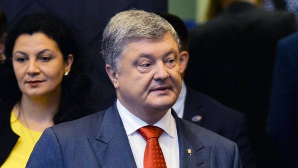 Президент Украины Петр Порошенко на саммите глав государств и глав правительств стран-участниц Североатлантического альянса (НАТО) в Брюсселе