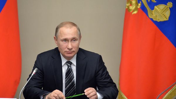 Президент России В.Путин провел заседание Совета безопасности РФ