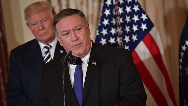 Госсекретарь США Майк Помпео 
