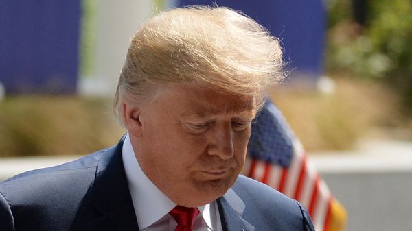 Президент США Дональд Трамп на саммите НАТО в Брюсселе