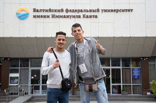 Рашид Хамиди Алдуй и Радуан Асдуи подали документы в БФУ им. И. Канта