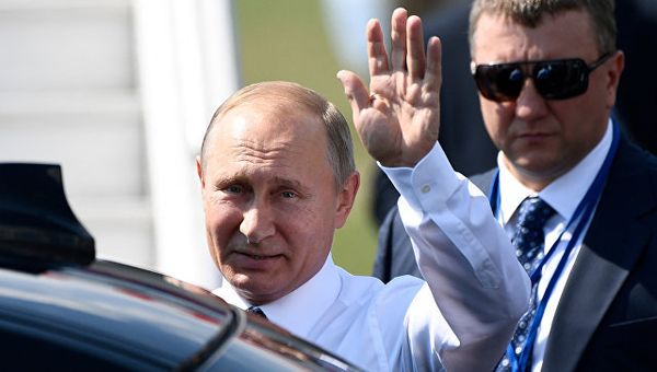 Президент РФ Владимир Путин прибыл в Хельсинки для встречи с президентом США Дональдом Трампом. 16 июля 2018