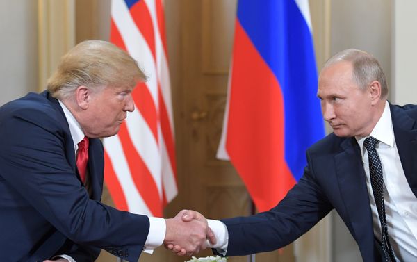 Встреча президента РФ Владимира Путина и президента США Дональда Трампа в Хельсинки