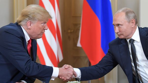 Встреча президента РФ Владимира Путина и президента США Дональда Трампа в Хельсинки