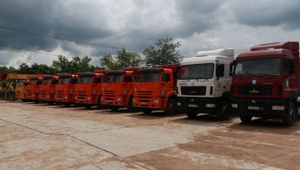 Новая техника, закупленная для нужд ГУП РК Крымавтодор