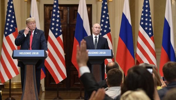 Встреча президента РФ Владимира Путина и президента США Дональда Трампа в Хельсинки
