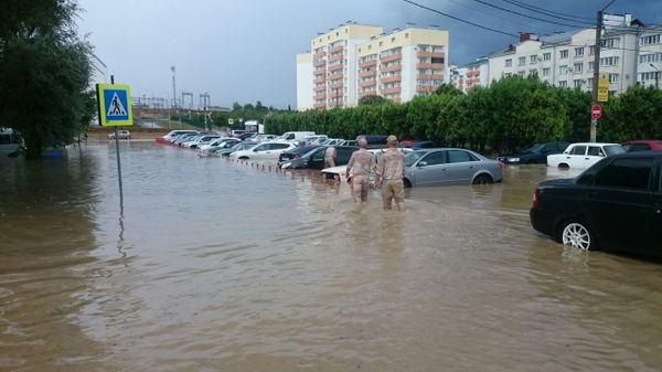 Последствия ливня в Севастополе. 19 июля 2018