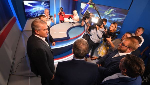 В студии ГТРК Таврида