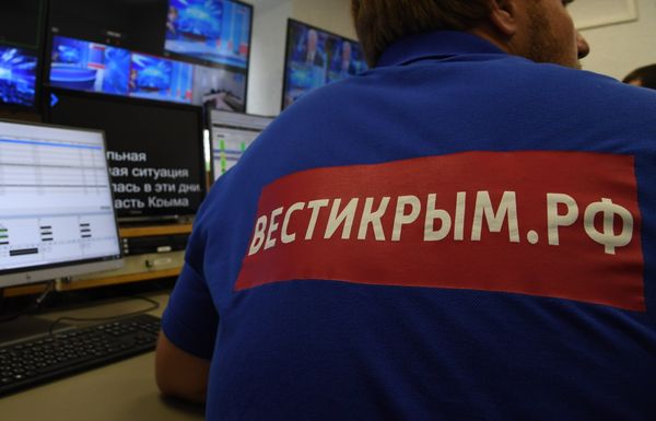  В студии ГТРК Таврида 