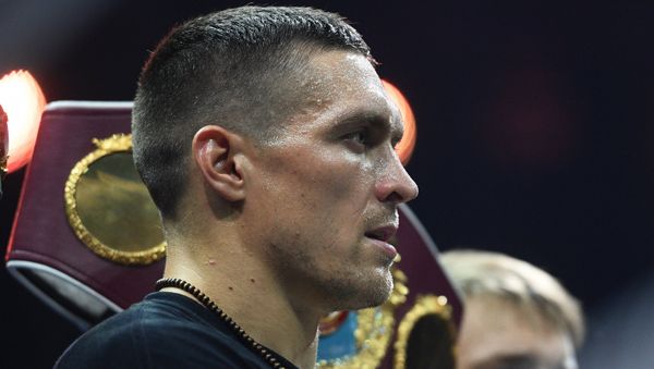Александр Усик перед финальным боем Всемирной боксерской суперсерии