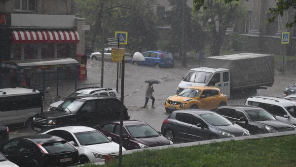Ливень в Симферополе